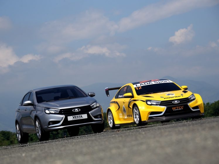 2015, Lada, Vesta, Concept, Wtcc, Race, Racing HD Wallpaper Desktop Background
