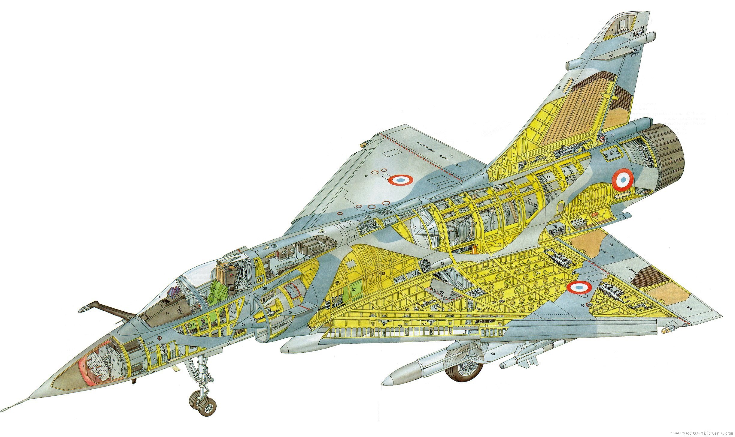 2000, Aircraft, Army, Attack, Dassault, Fighter, Jet, Military, Mirage, French Wallpaper