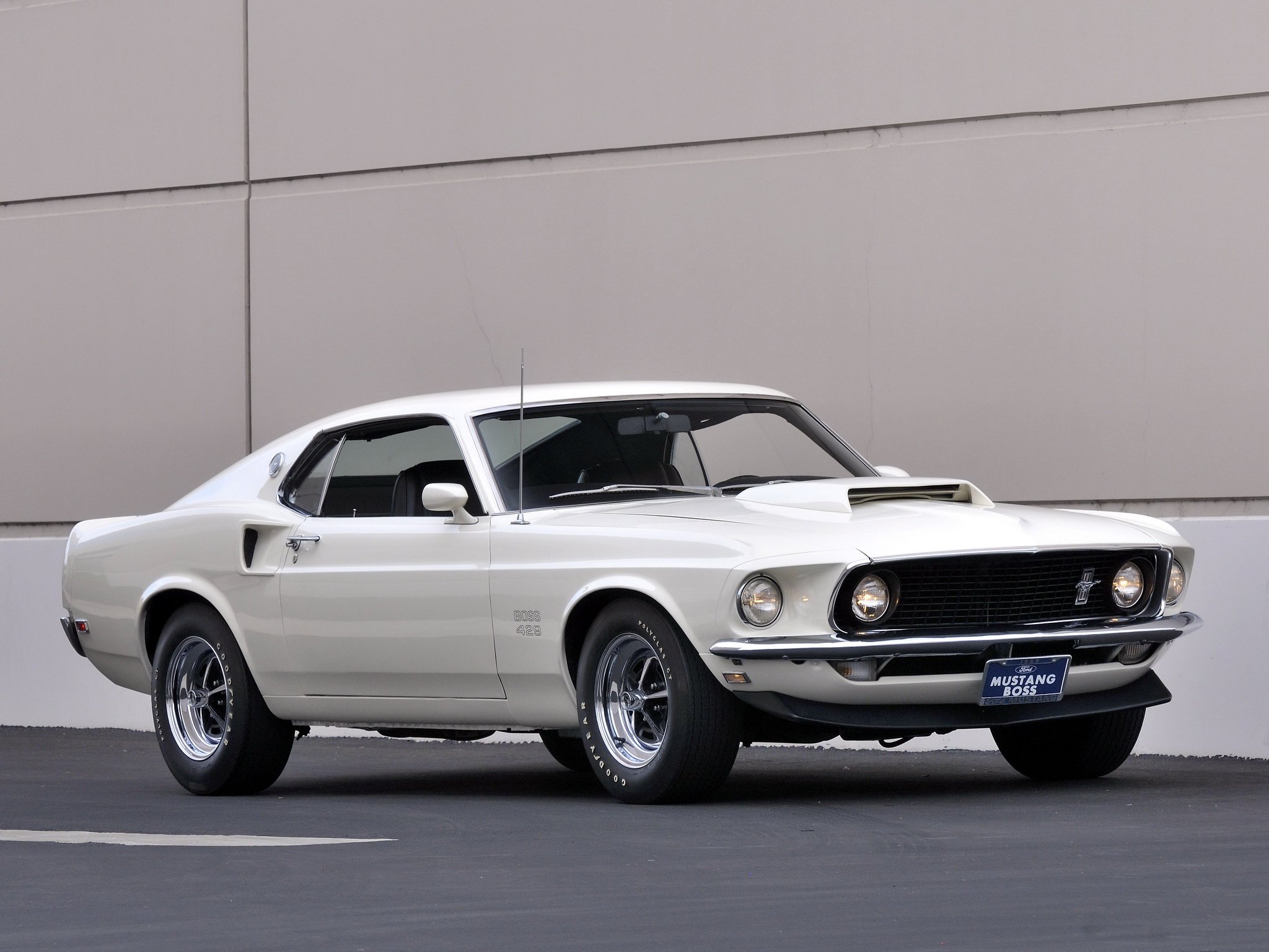 1969, Ford, Mustang, Boss, 429, Classic, Muscle Wallpaper
