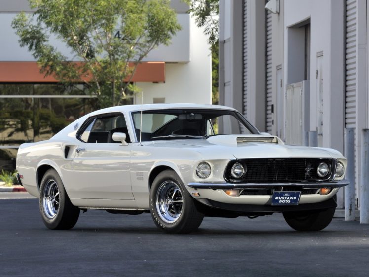 1969, Ford, Mustang, Boss, 429, Classic, Muscle HD Wallpaper Desktop Background
