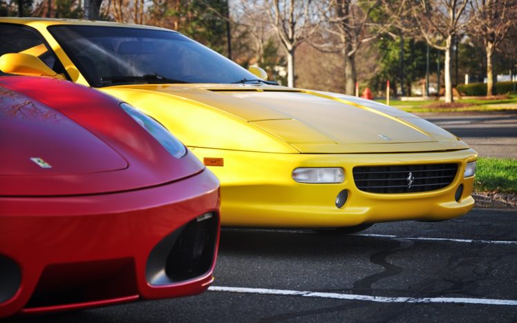 ferrari, 430, And, 355 HD Wallpaper Desktop Background