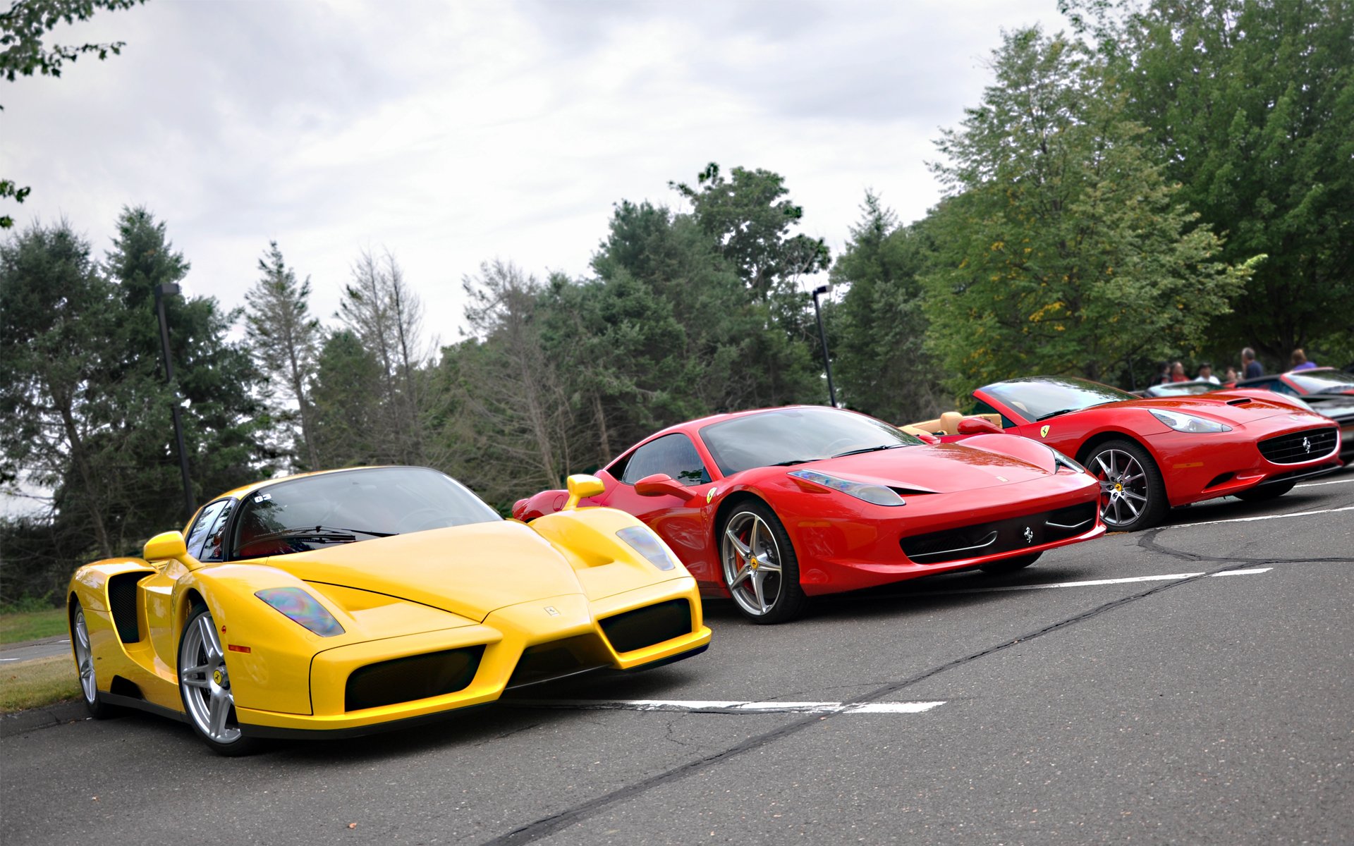 ferrari, Enzo, 458, Italia, And, California Wallpaper