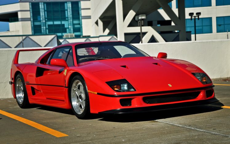 ferrari, F40 HD Wallpaper Desktop Background