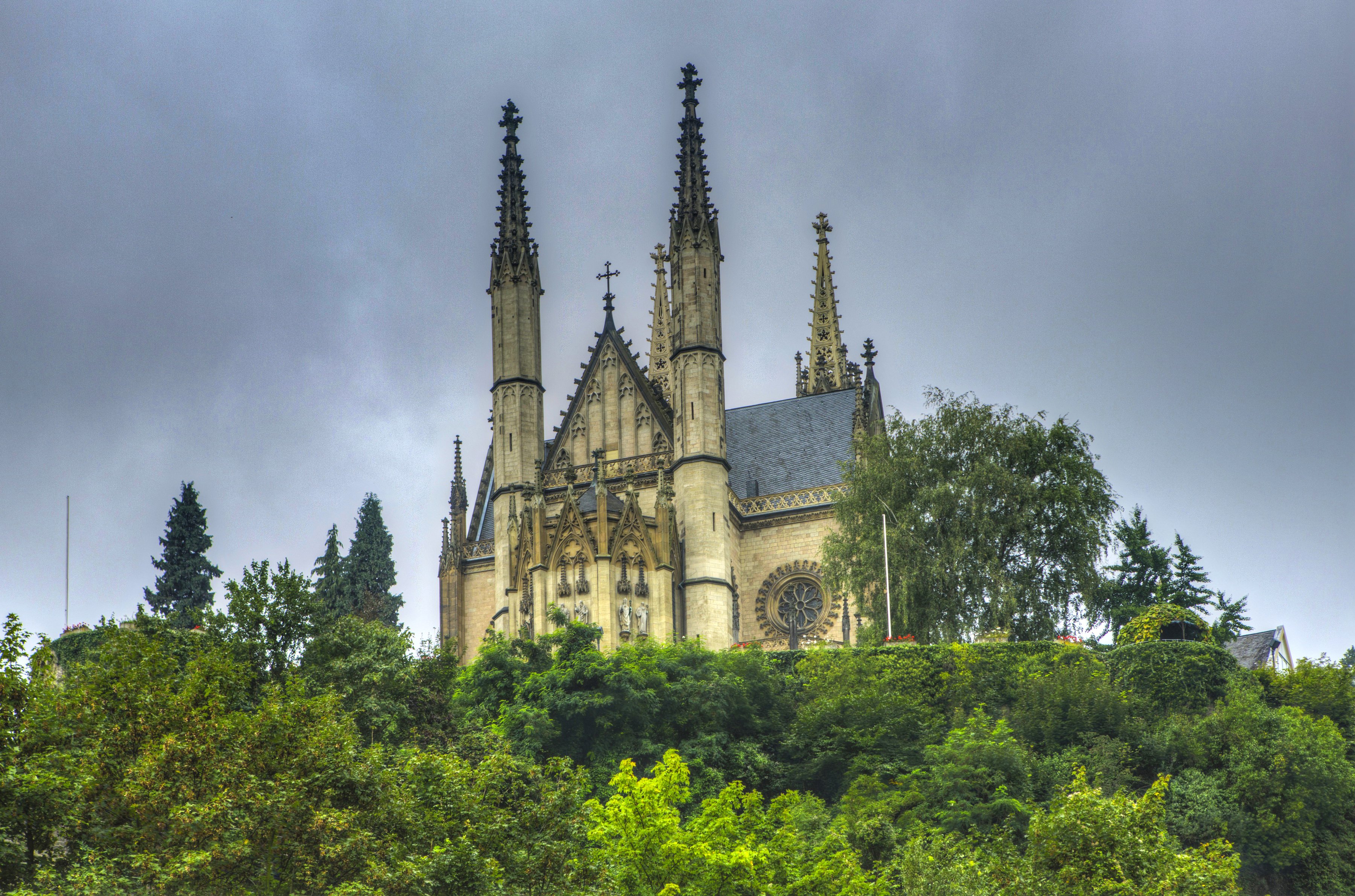 germany, Temples, Apollinaris, Kirche, Remagen, Cities, Church, Cathedral, Religion Wallpaper
