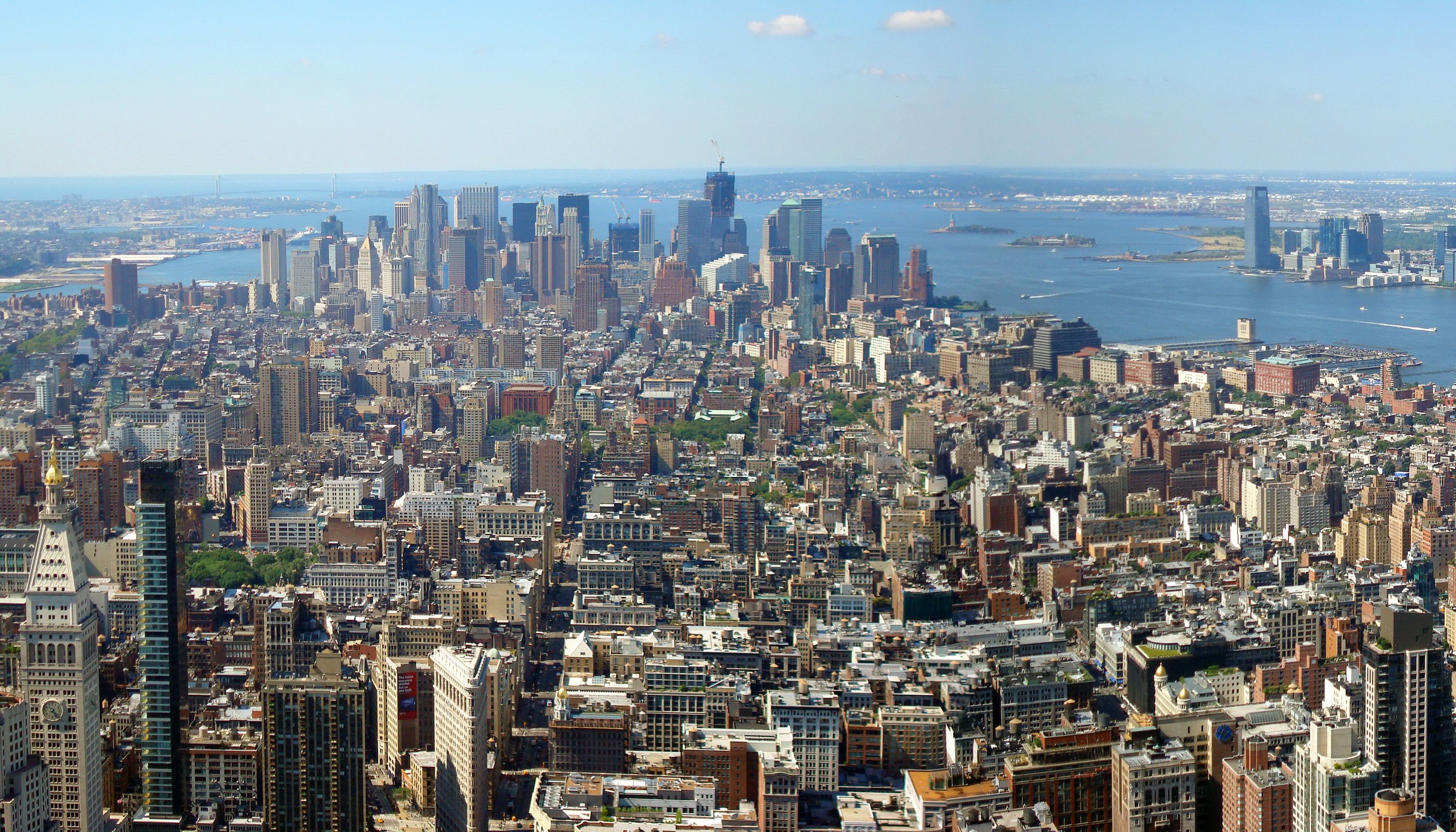 usa, Skyscrapers, New, York, City, Megapolis, Cities Wallpaper