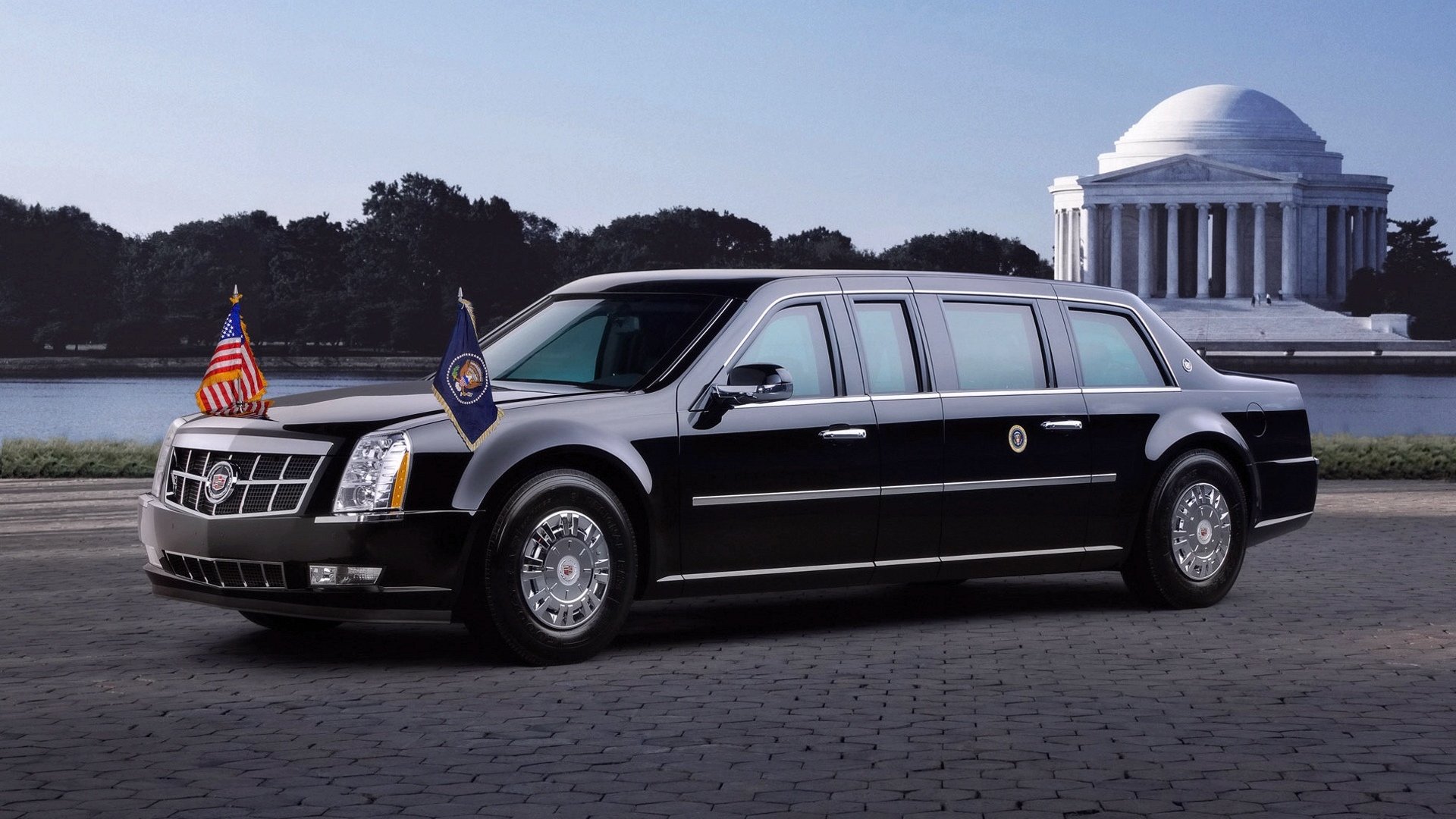 2009, Cadillac, Presidential, Limousine Wallpaper