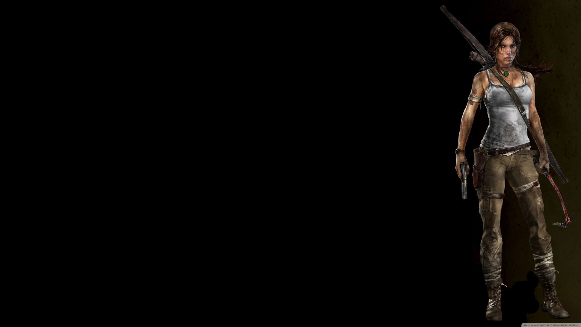 tomb, Raider,  , Lara, Croft, Survival, Game Wallpaper