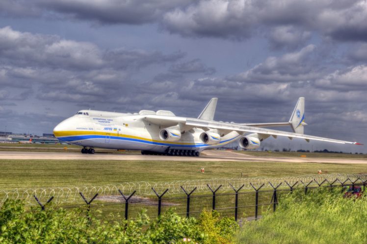 antonov, An 225, Aircrafts, Cargo, Transport, Russia, Airplane HD Wallpaper Desktop Background