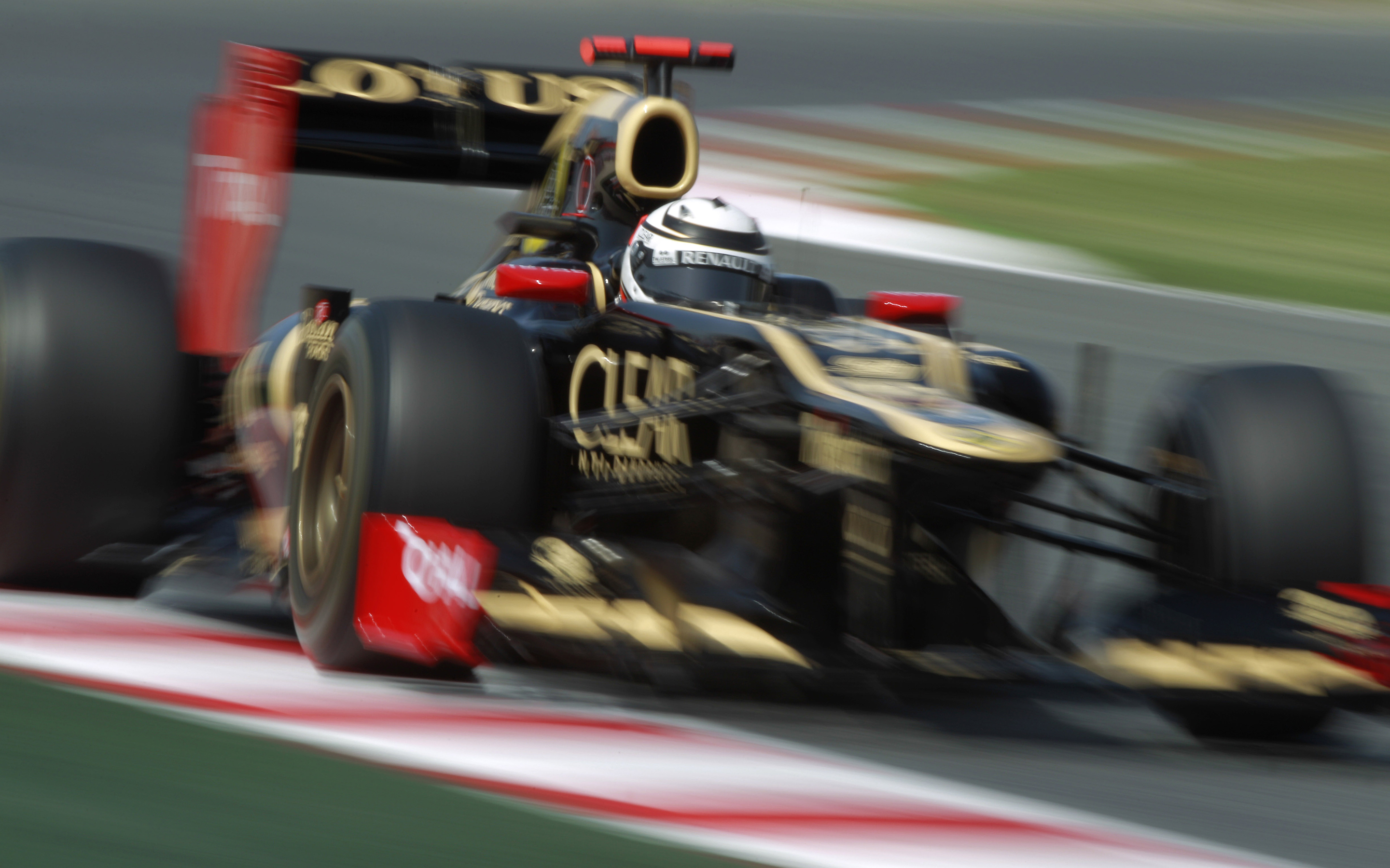 formula, One, F1, Race, Car, Motion, Blur Wallpaper