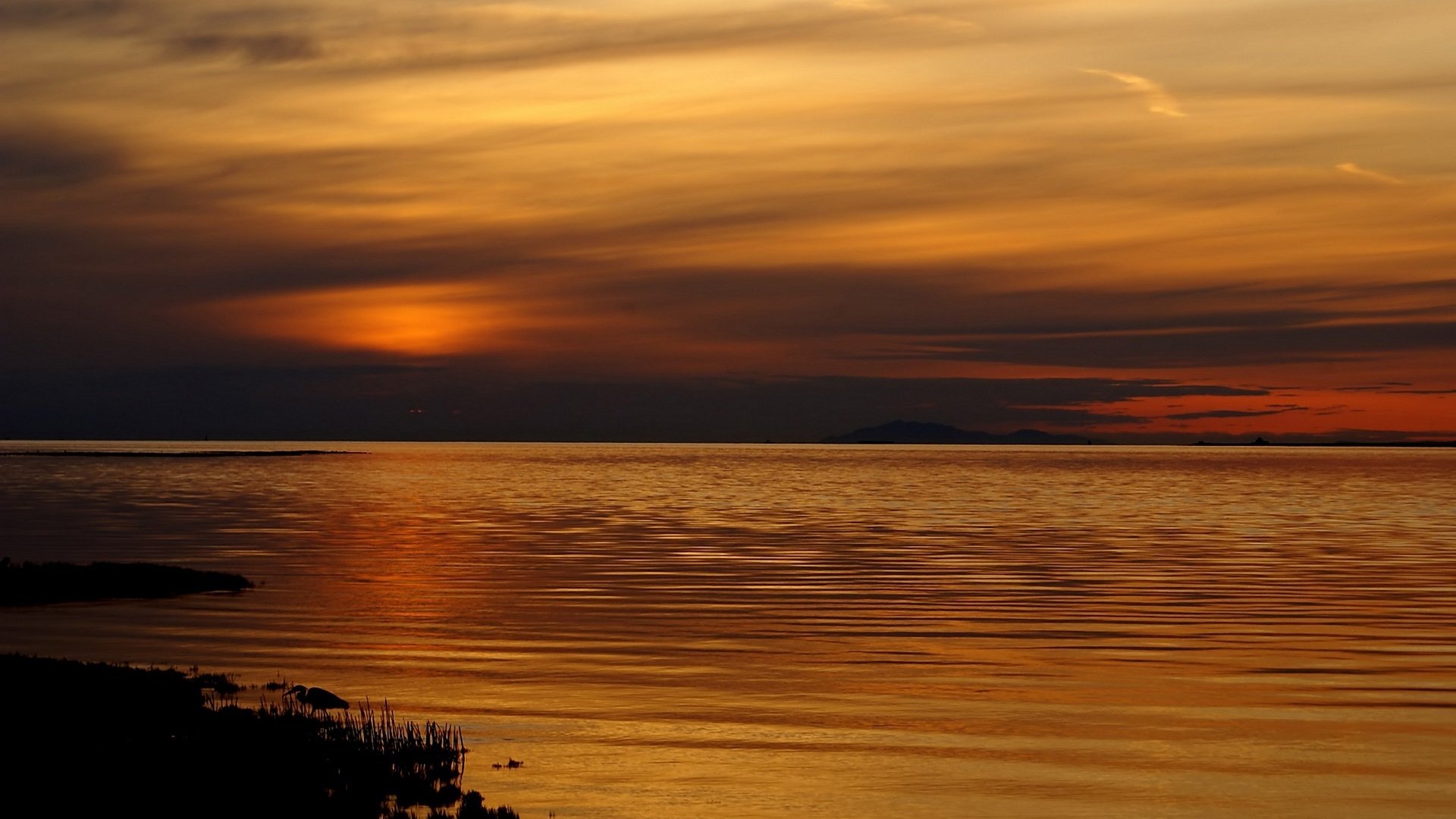 sky, Nature, Blue, Clouds, Sun, Sunset, Orange, Sunrise Wallpaper