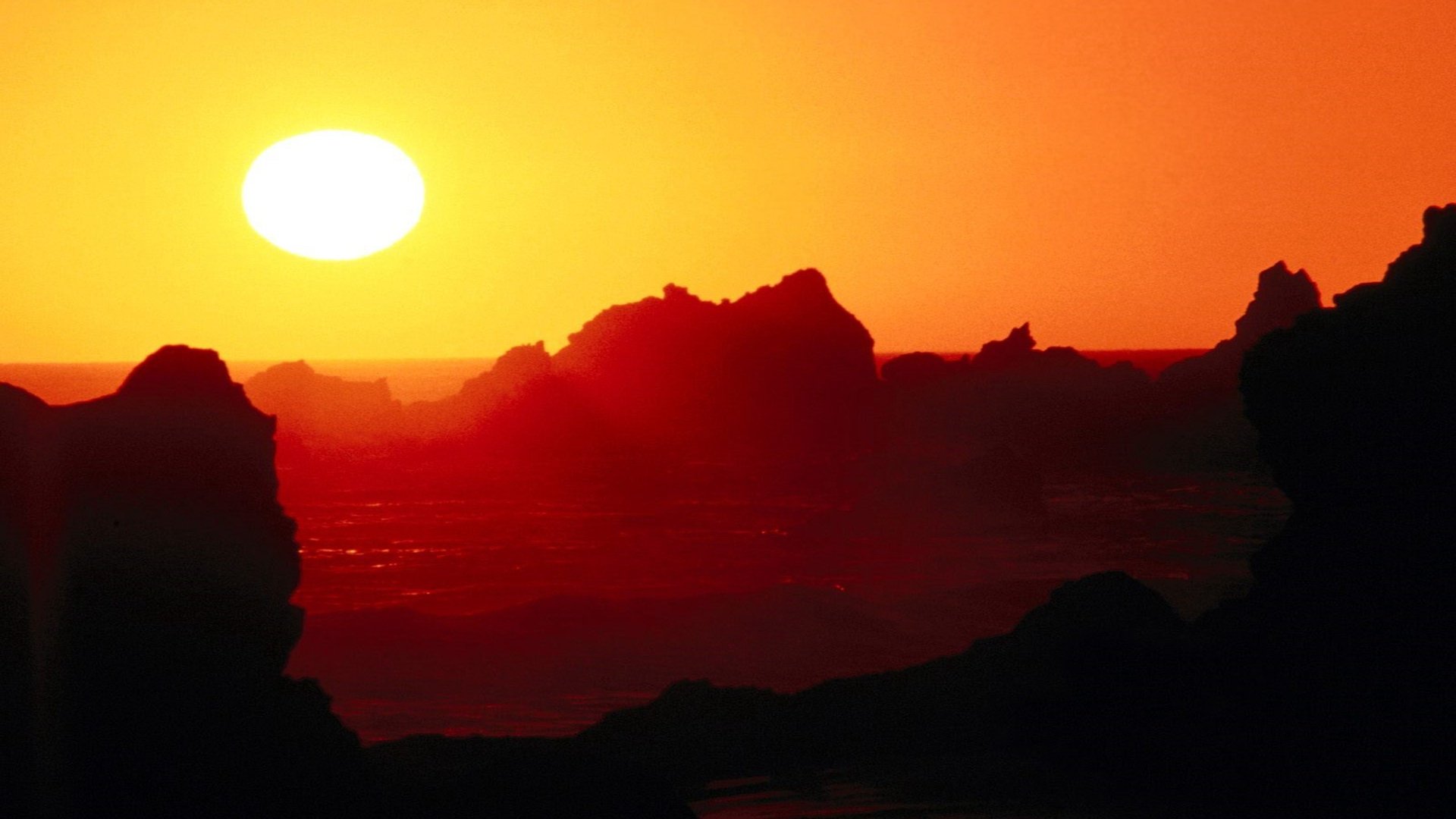 sky, Nature, Blue, Clouds, Sun, Sunset, Orange, Sunrise Wallpaper