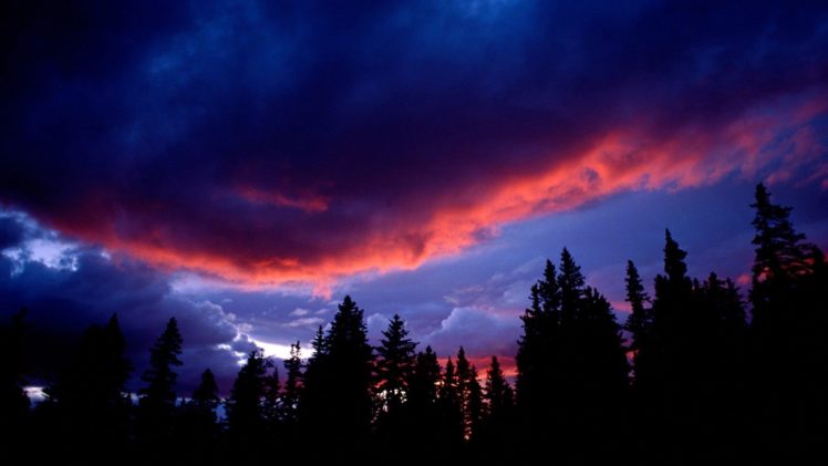 sky, Nature, Blue, Sun, Sunset, Orange, Clouds, Sunrise, Colors HD Wallpaper Desktop Background
