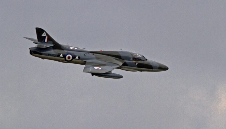 1954, Hawker, Hunter t7, Fighter, Bomber, Reconnaissance, Aircrafts, United, Kingdom, Royal air force, Ground attack HD Wallpaper Desktop Background