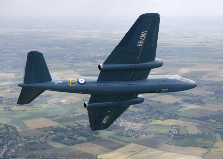 1951, English, Electric, Canberra pr9, Bomber, Reconnaissance, Aircrafts, Jet, United, Kingdom, Royal air force, Ground attack HD Wallpaper Desktop Background