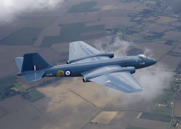1951, English, Electric, Canberra pr9, Bomber, Reconnaissance, Aircrafts, Jet, United, Kingdom, Royal air force, Ground attack HD Wallpaper Desktop Background