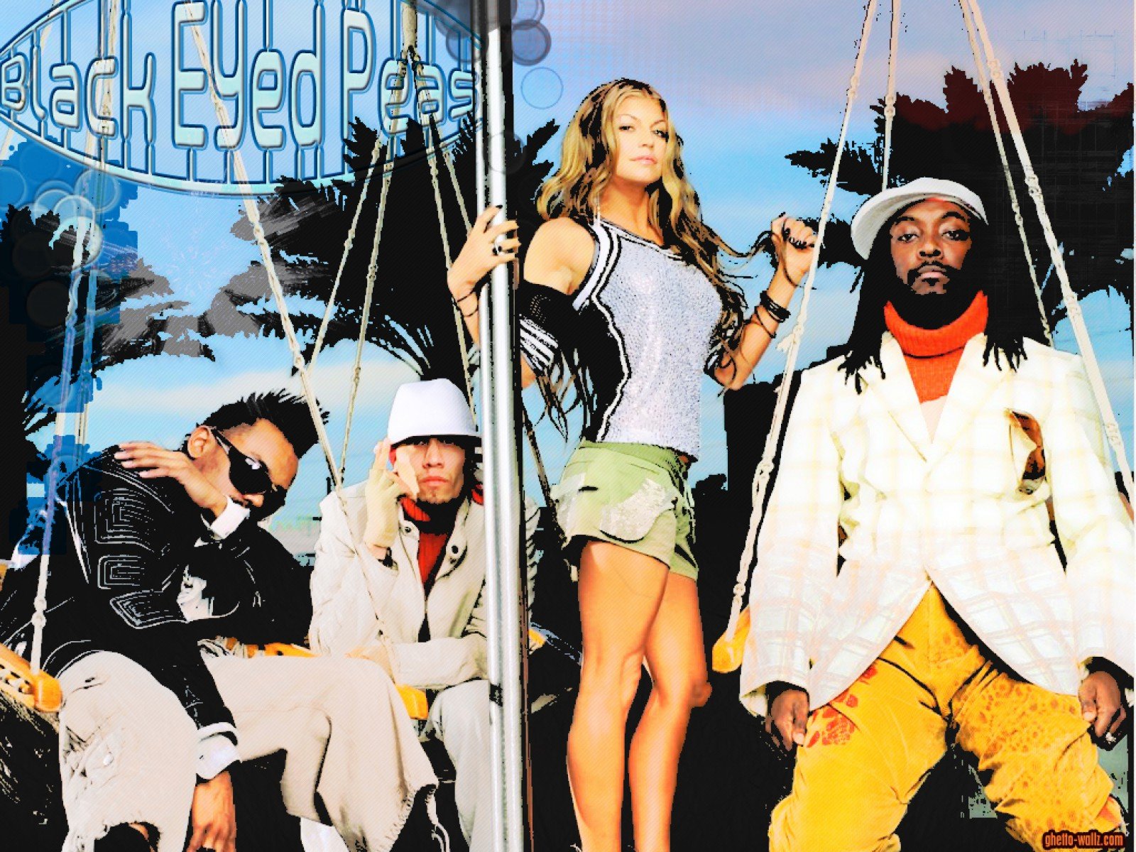 black, Eyed, Peas, Hip, Hop, R b, Edm, Electro, House, Fergie Wallpaper