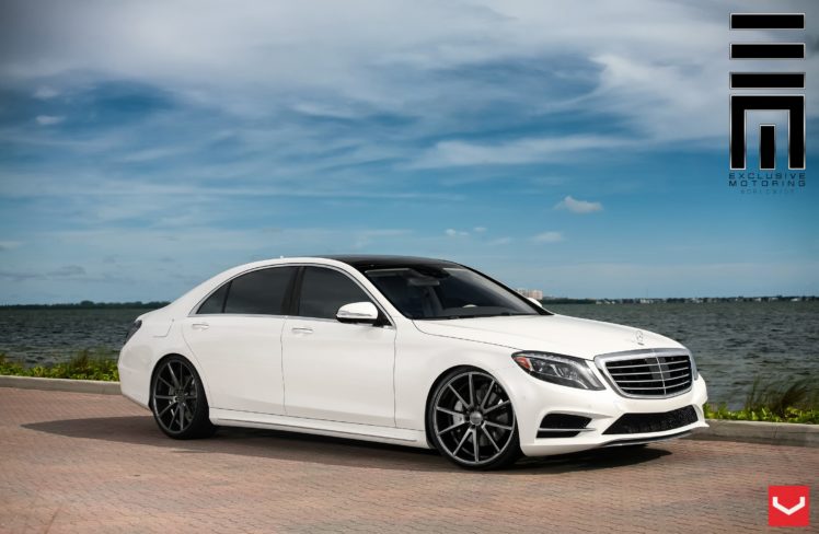 vossen, Wheels, Mercedes, S class, Tuning HD Wallpaper Desktop Background