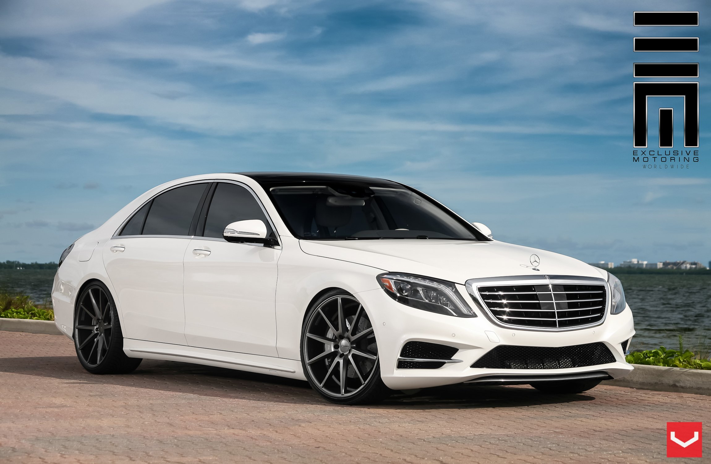 vossen, Wheels, Mercedes, S class, Tuning Wallpaper