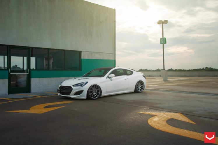 vossen, Wheels, Hyundai, Genesis, Coupe, Tuning HD Wallpaper Desktop Background