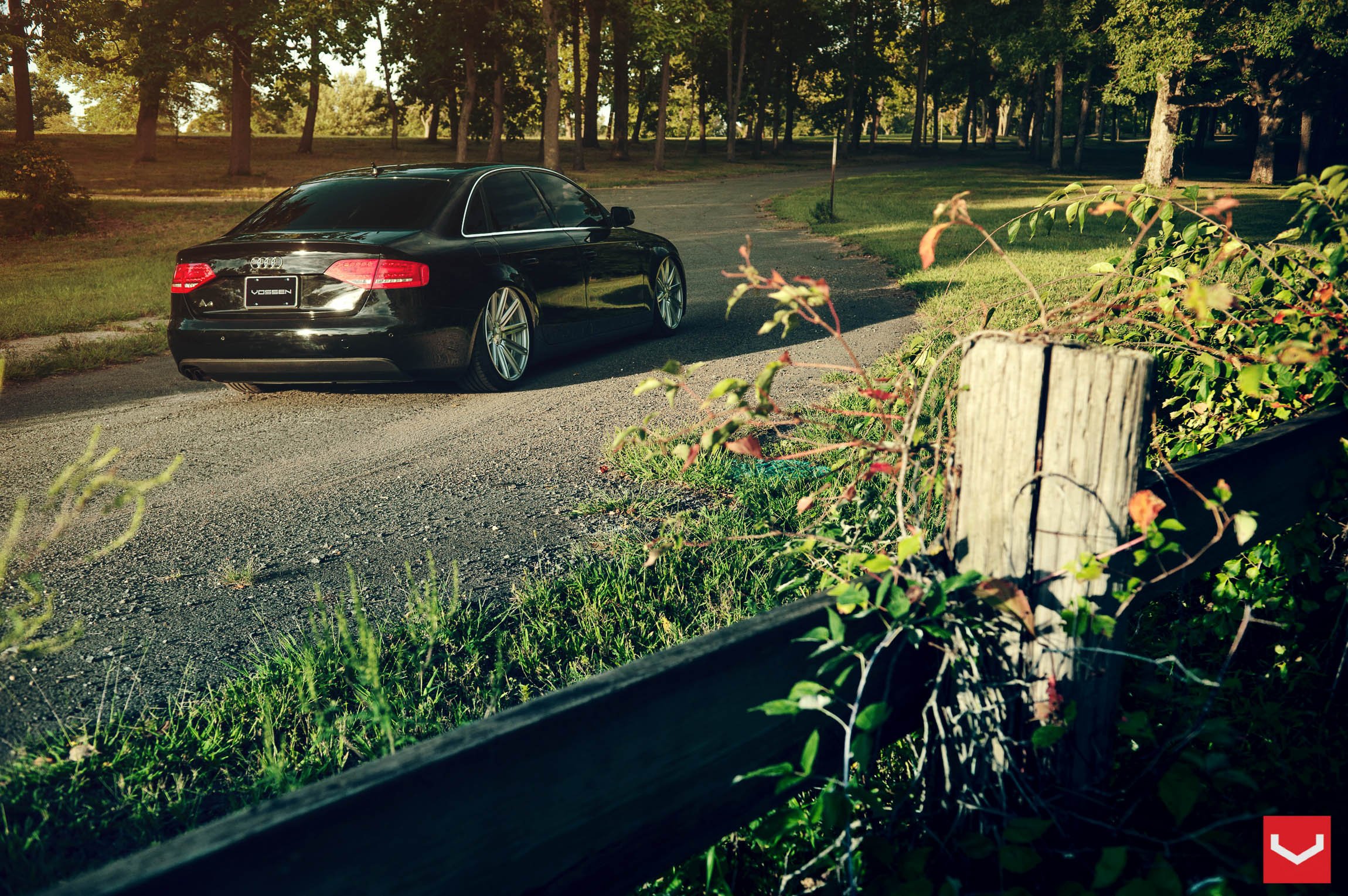 vossen, Wheels, Audi a4, Tuning Wallpaper