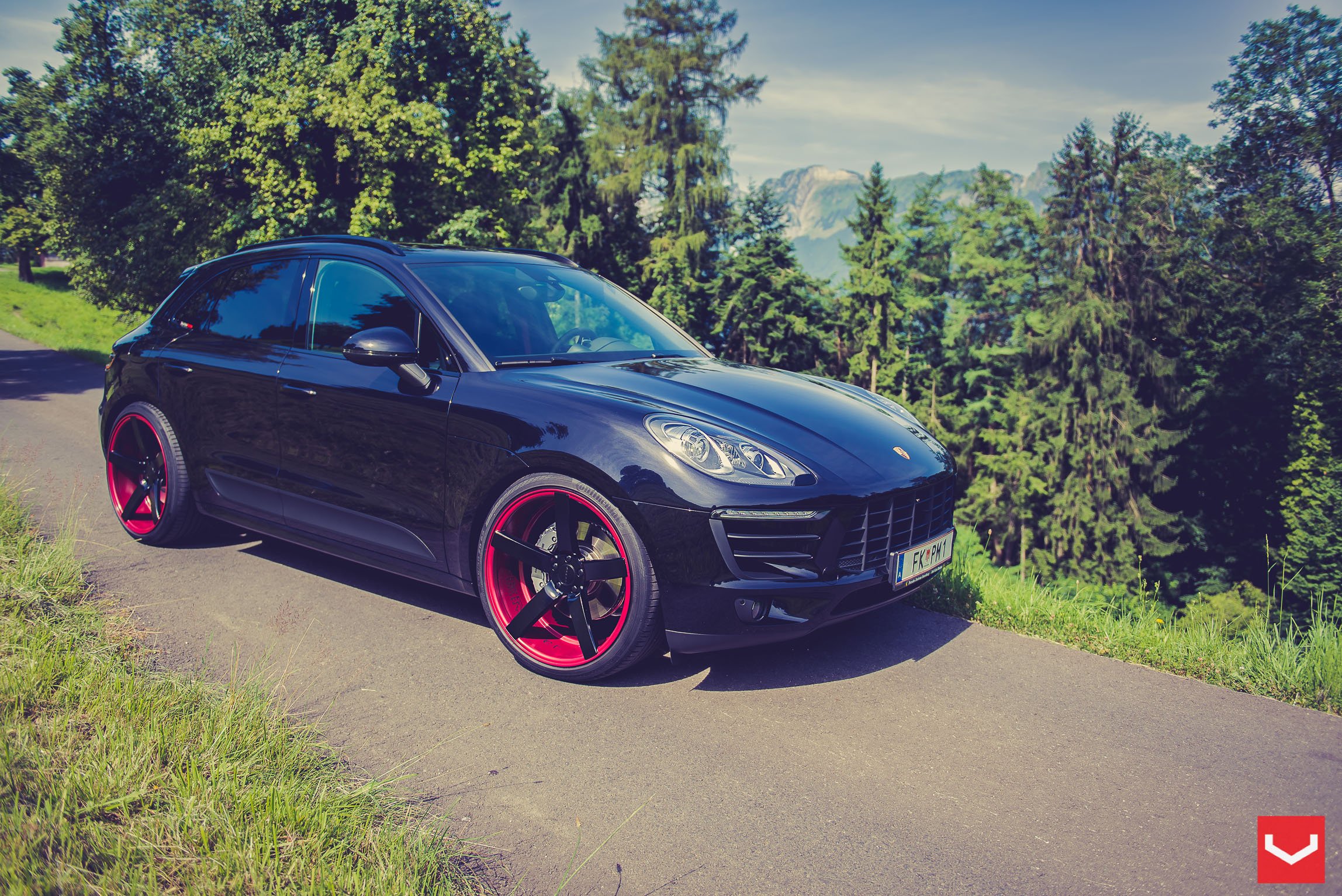 vossen, Wheels, Porsche, Macan, Tuning Wallpaper