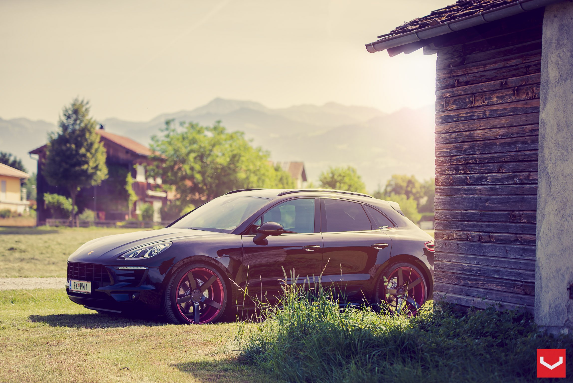 vossen, Wheels, Porsche, Macan, Tuning Wallpaper