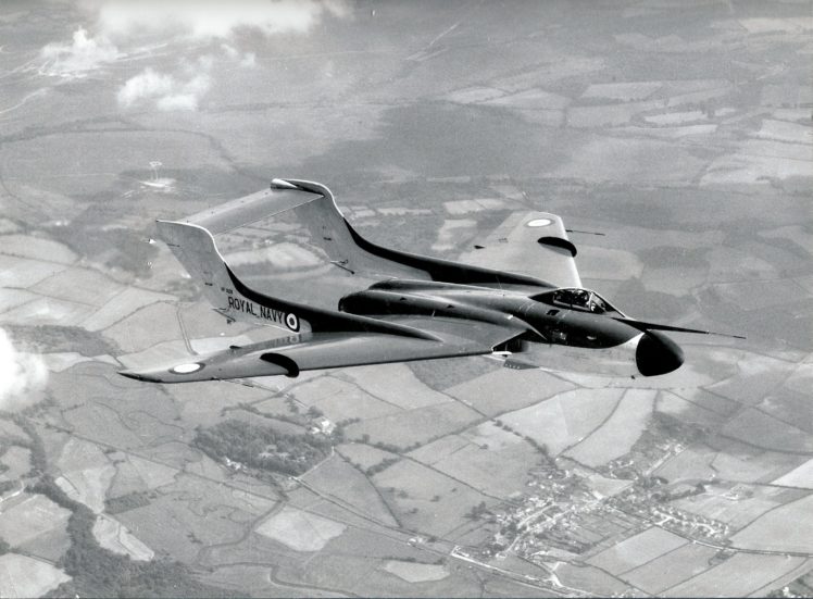 1959, De havilland, Sea vixen, Aircrafts, Fighter, England, Jet, Royal, Navy, Marine HD Wallpaper Desktop Background