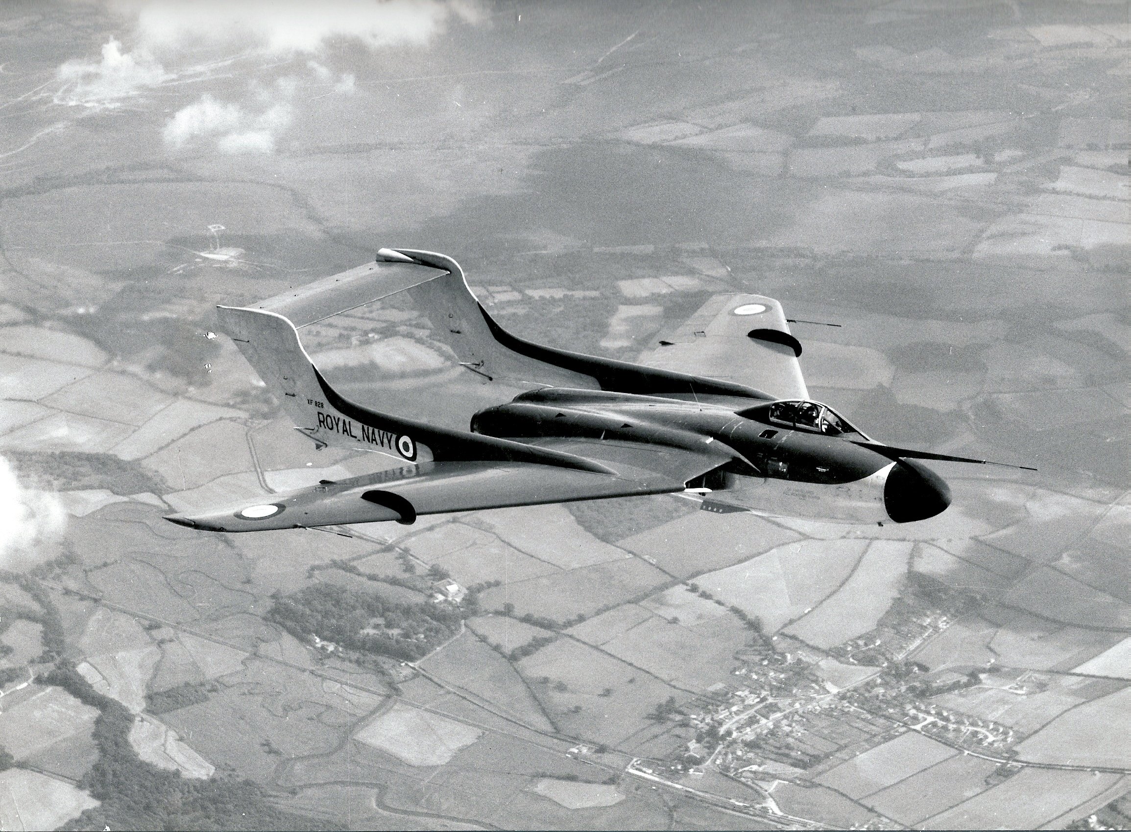 1959, De havilland, Sea vixen, Aircrafts, Fighter, England, Jet, Royal, Navy, Marine Wallpaper