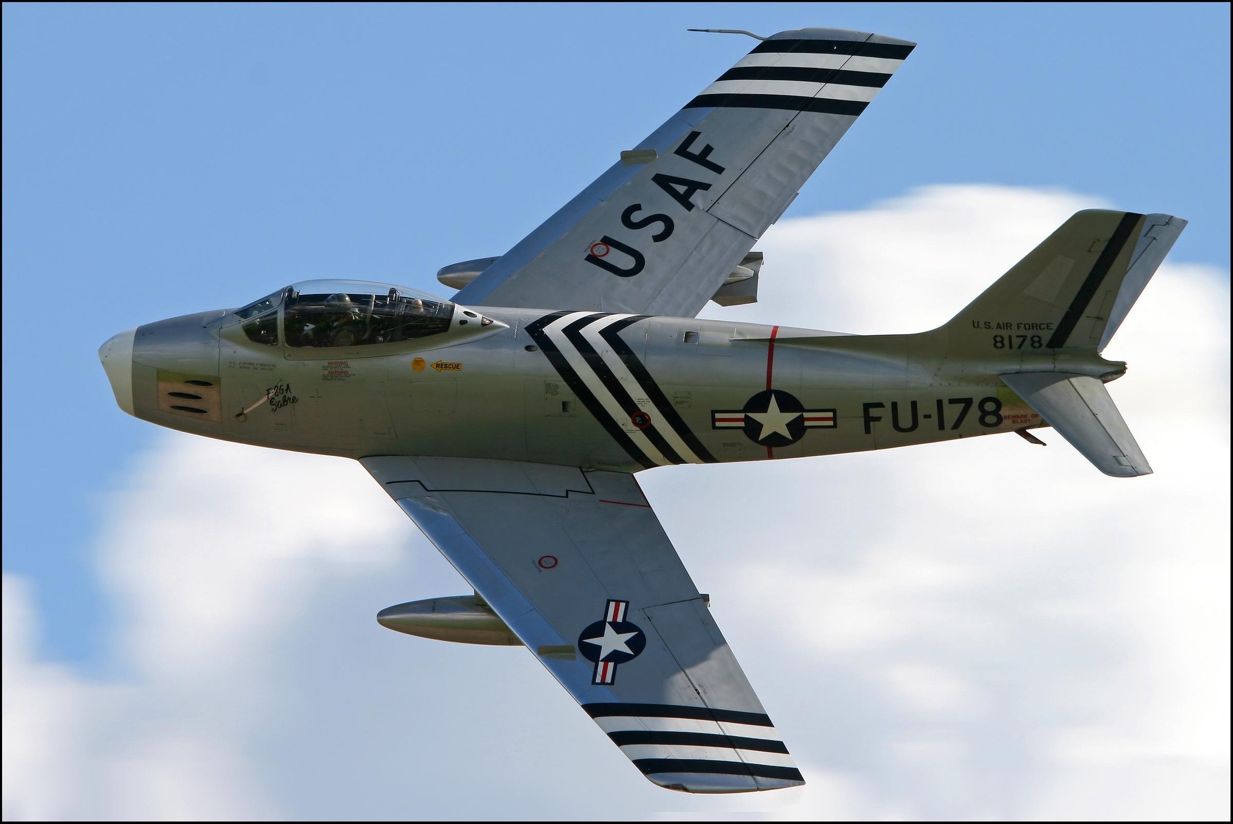 North American F-86 Sabre Jet Fighter - YouTube