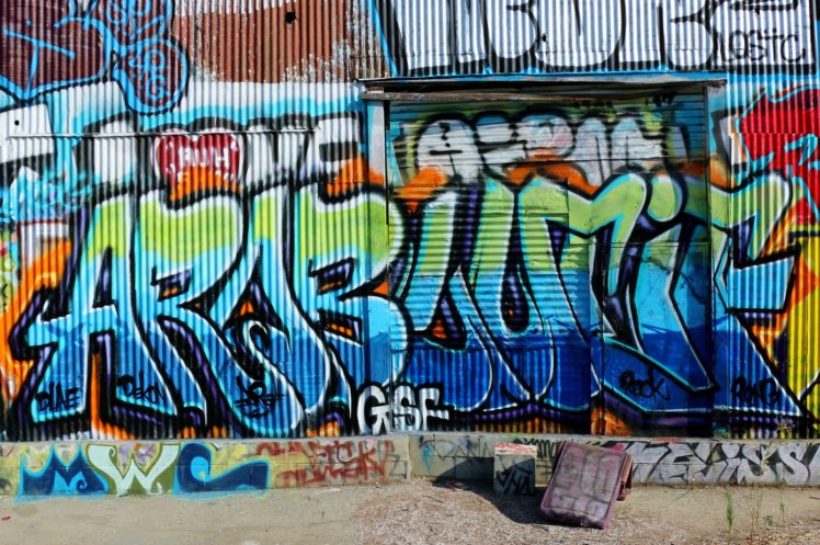 angeles, Art, Buildings, California, Cities, City, Colors, Graff, Graffiti, Illegal, Los, Pacific, Street, Wall HD Wallpaper Desktop Background