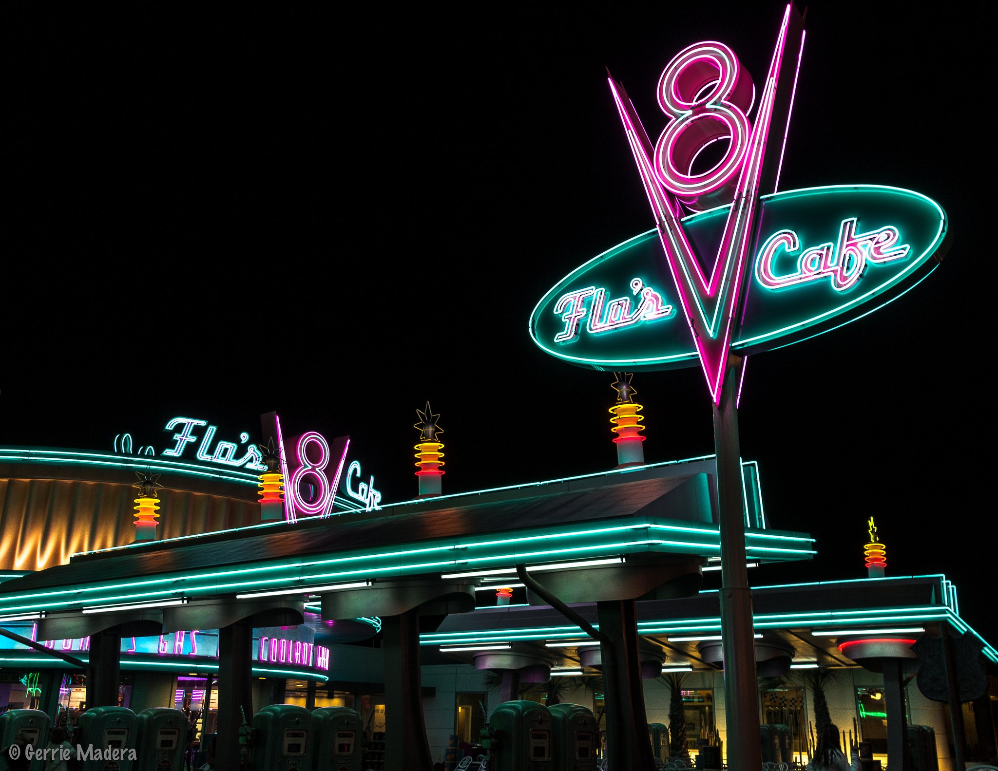signe, Neon, Lights, Hotel, Vacancy, Restaurant, Club, Motel, Night