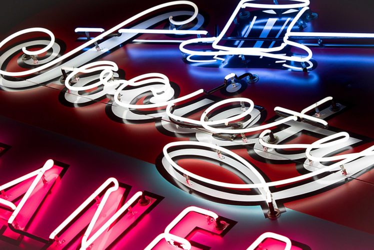 signe, Neon, Lights, Hotel, Vacancy, Restaurant, Club, Motel, Night, Casino, Diner, Enseigne, Food, Cities, Bulding, Street, Drink HD Wallpaper Desktop Background