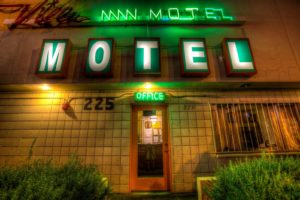 signe, Neon, Lights, Hotel, Vacancy, Restaurant, Motel, Enseigne, Cities, Road, Street, Vintage