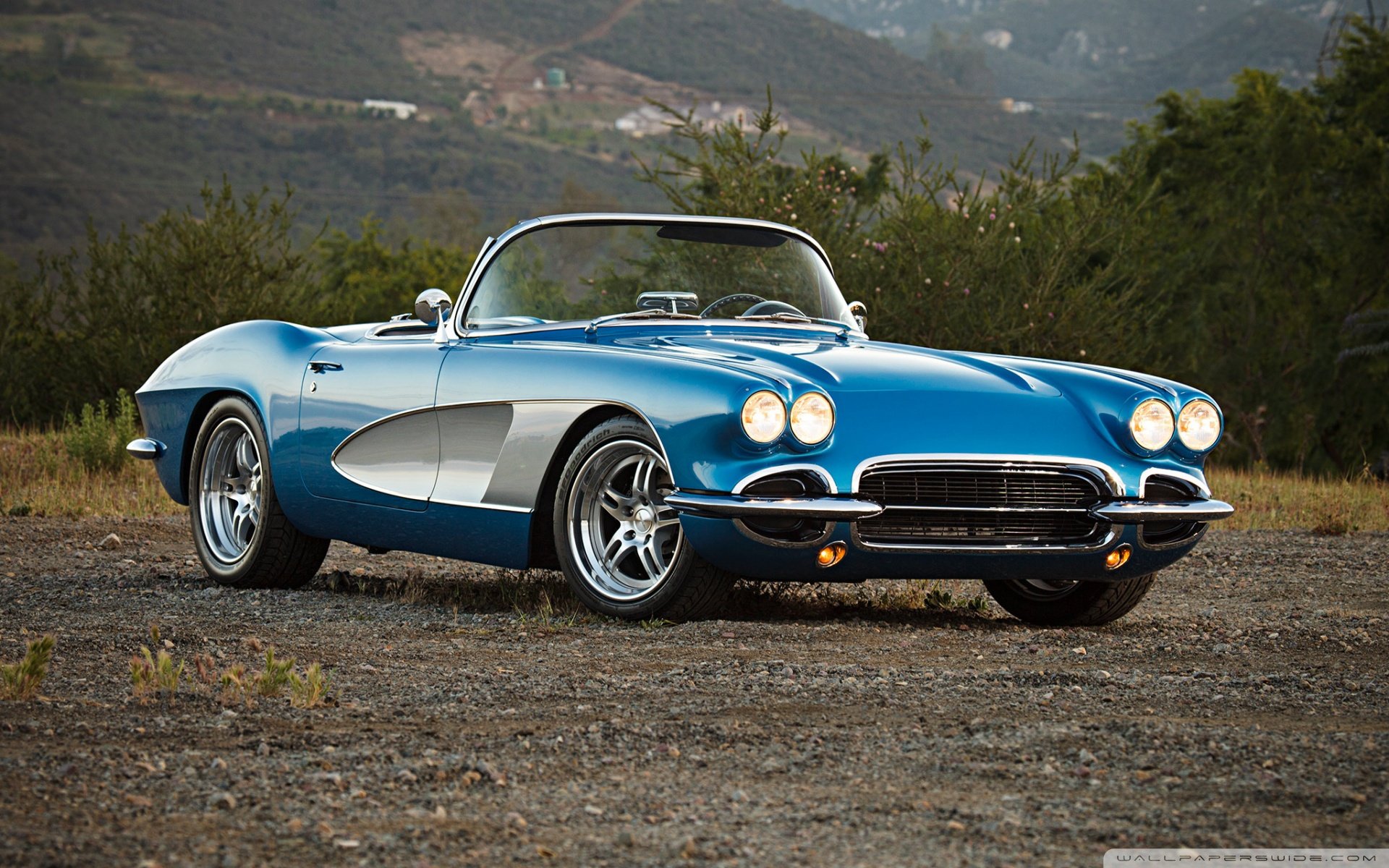 1961, Corvette, Convertible wallpaper 1920x1200 Wallpaper