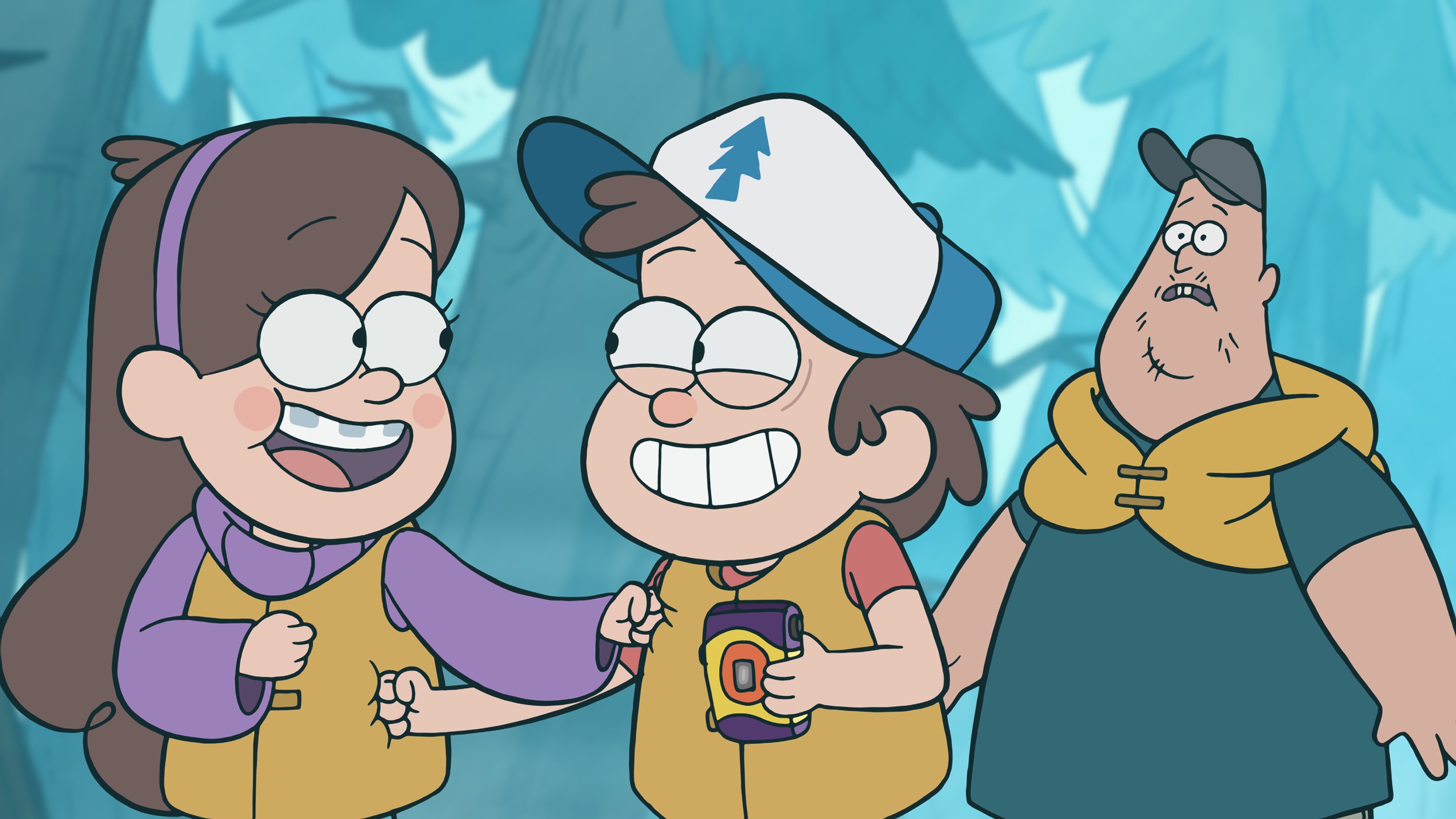 gravity, Falls, Disney, Family, Animated, Cartoon, Series, Comedy Wallpaper