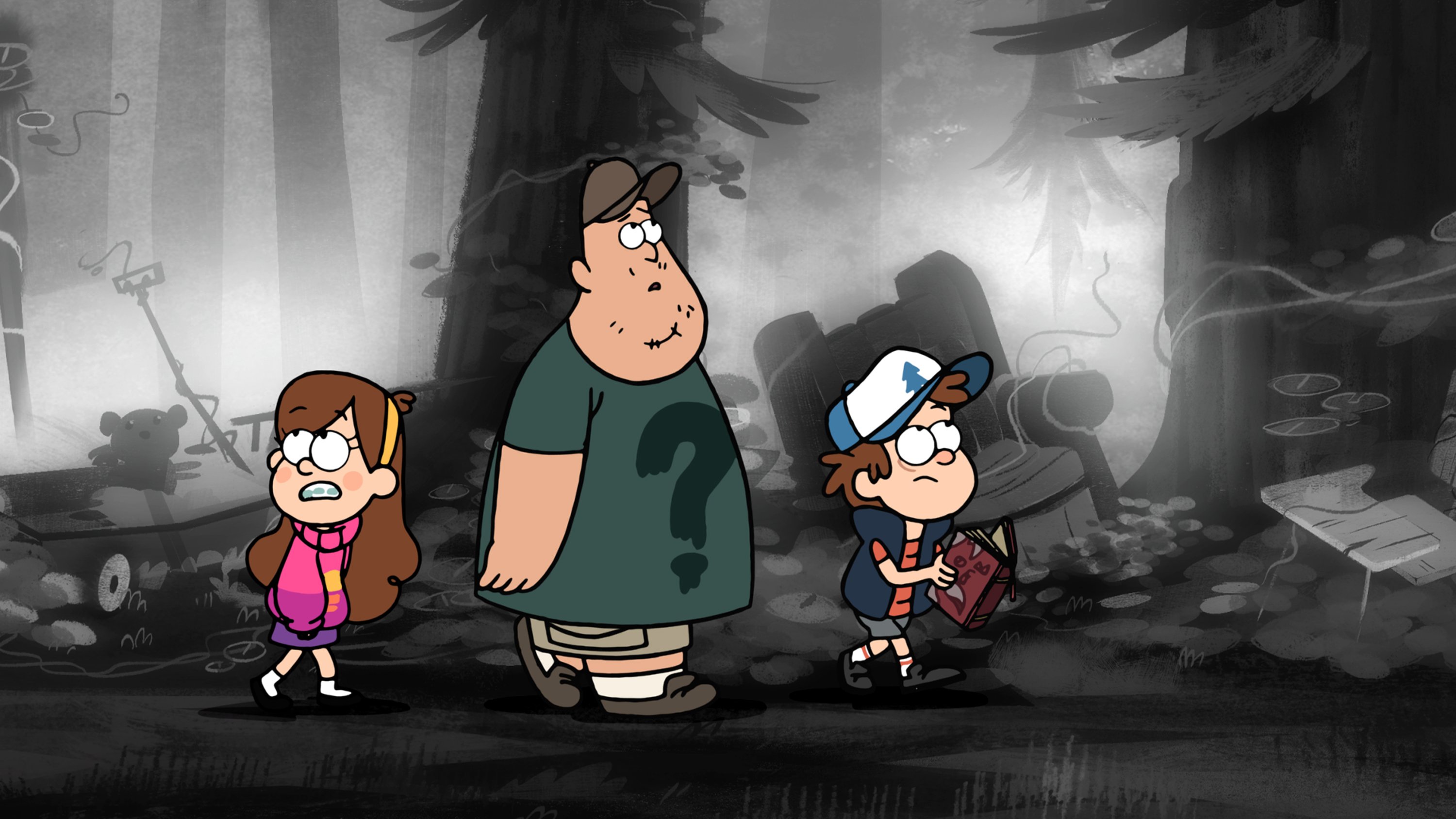 gravity, Falls, Disney, Family, Animated, Cartoon, Series, Comedy Wallpaper