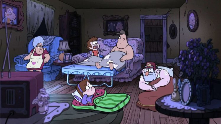 gravity, Falls, Disney, Family, Animated, Cartoon, Series, Comedy HD Wallpaper Desktop Background