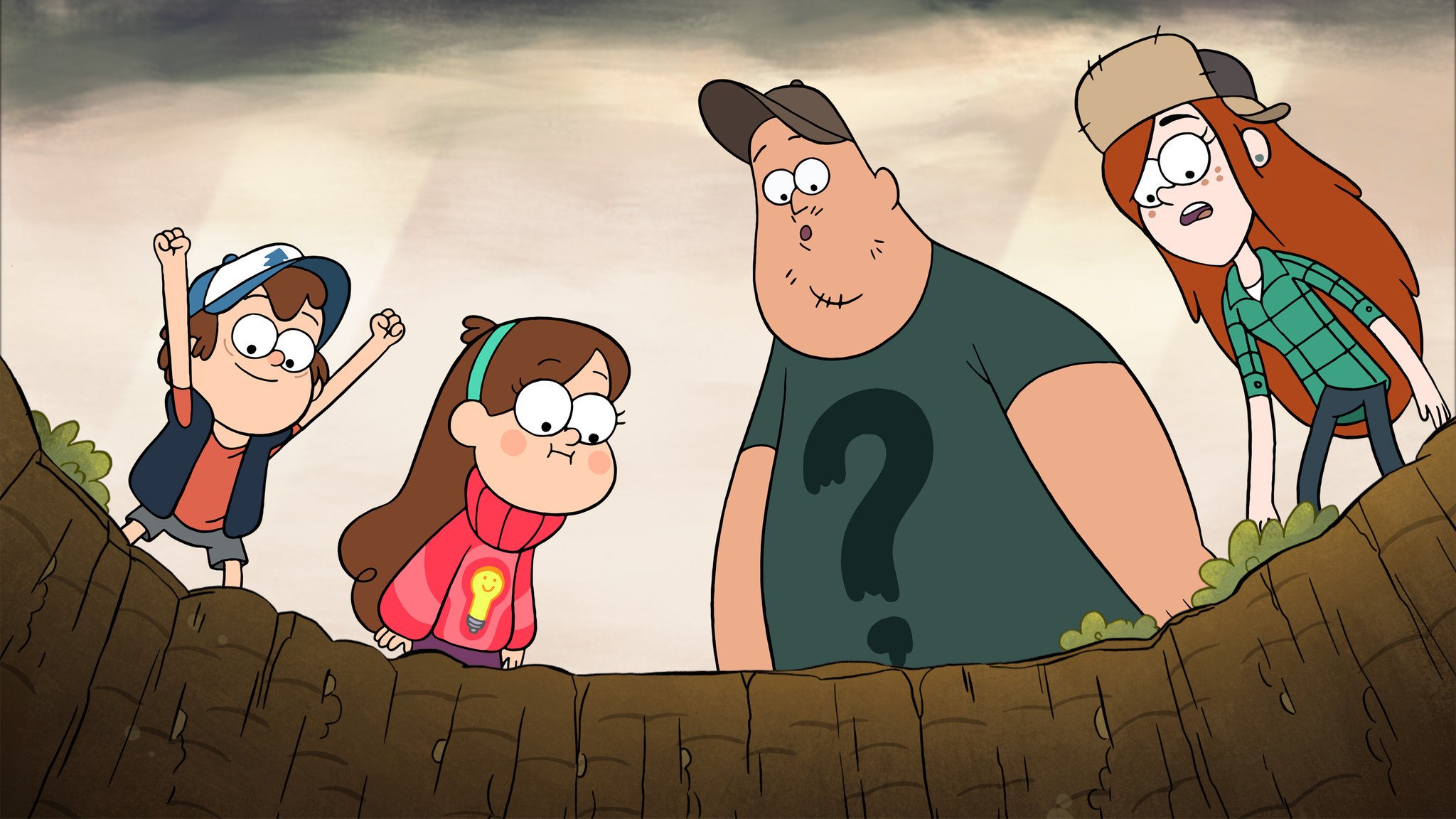 gravity, Falls, Disney, Family, Animated, Cartoon, Series, Comedy Wallpaper