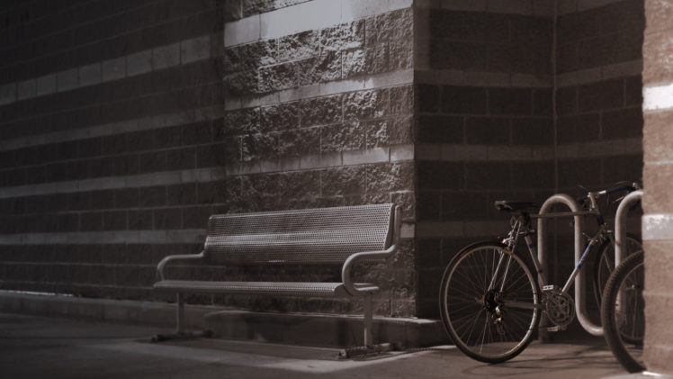 bench, Bicycle HD Wallpaper Desktop Background