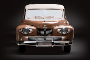 1942, Lincoln, Continental, 2 door, Cabriolet, Retro, Luxury