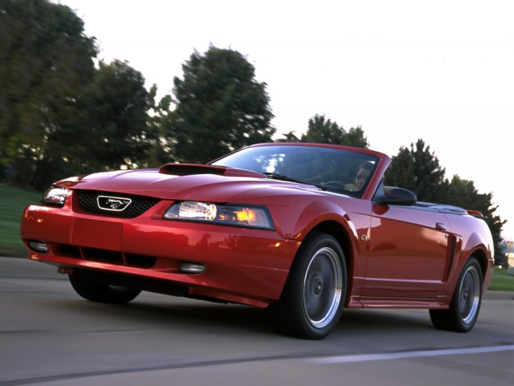 1999 04, Ford, Mustang, G t, Convertible, Muscle HD Wallpaper Desktop Background