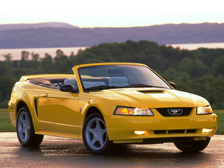 1999 04, Ford, Mustang, G t, Convertible, Muscle HD Wallpaper Desktop Background