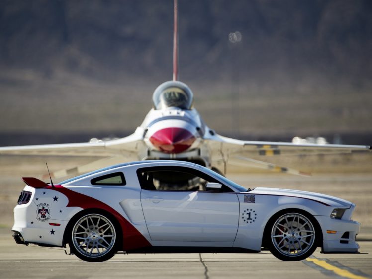 2014, Ford, Mustang, G t, Usa, Air, Force, Thunderbirds, Muscle, Tuning, Hot, Rod, Rods, Military, Jet HD Wallpaper Desktop Background