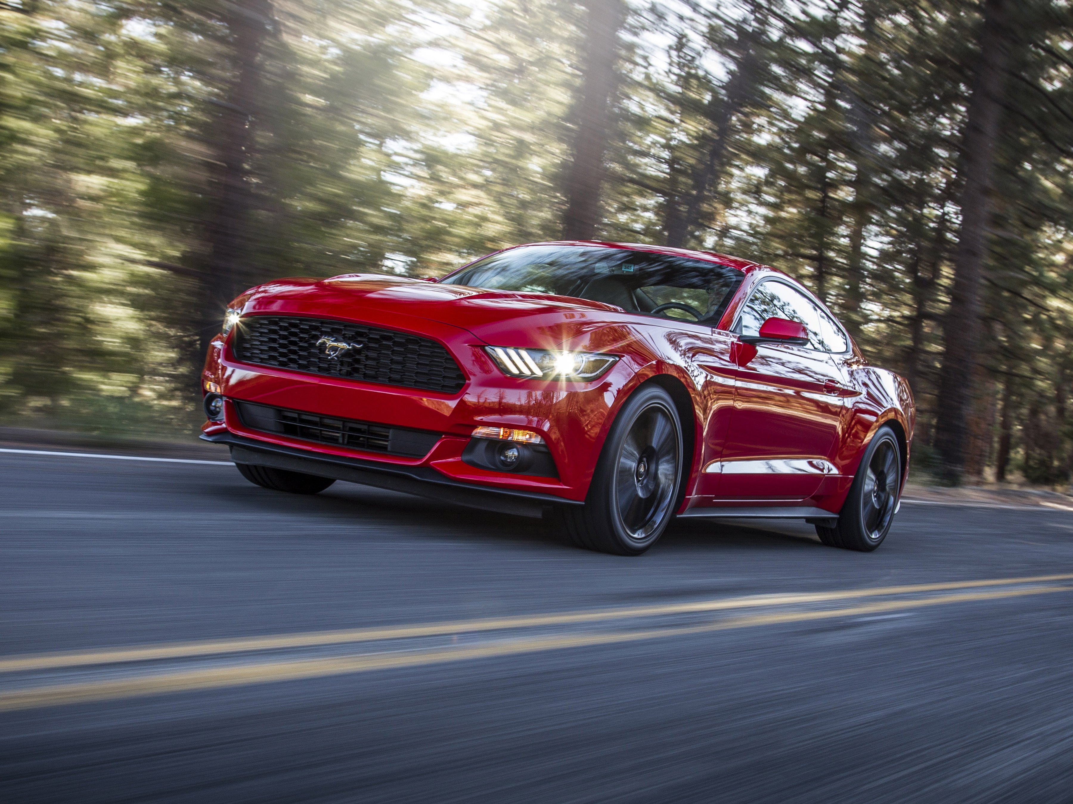 2015, Ford, Mustang, Ecoboost, Coupe, Muscle Wallpaper