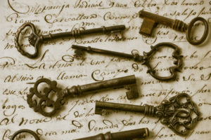 keys, Vintage, Writing, Sepia, Bokeh, Text