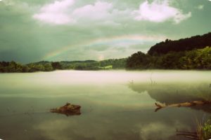 rain, Rainbow, Sky, Nature, Colors, Landscapes