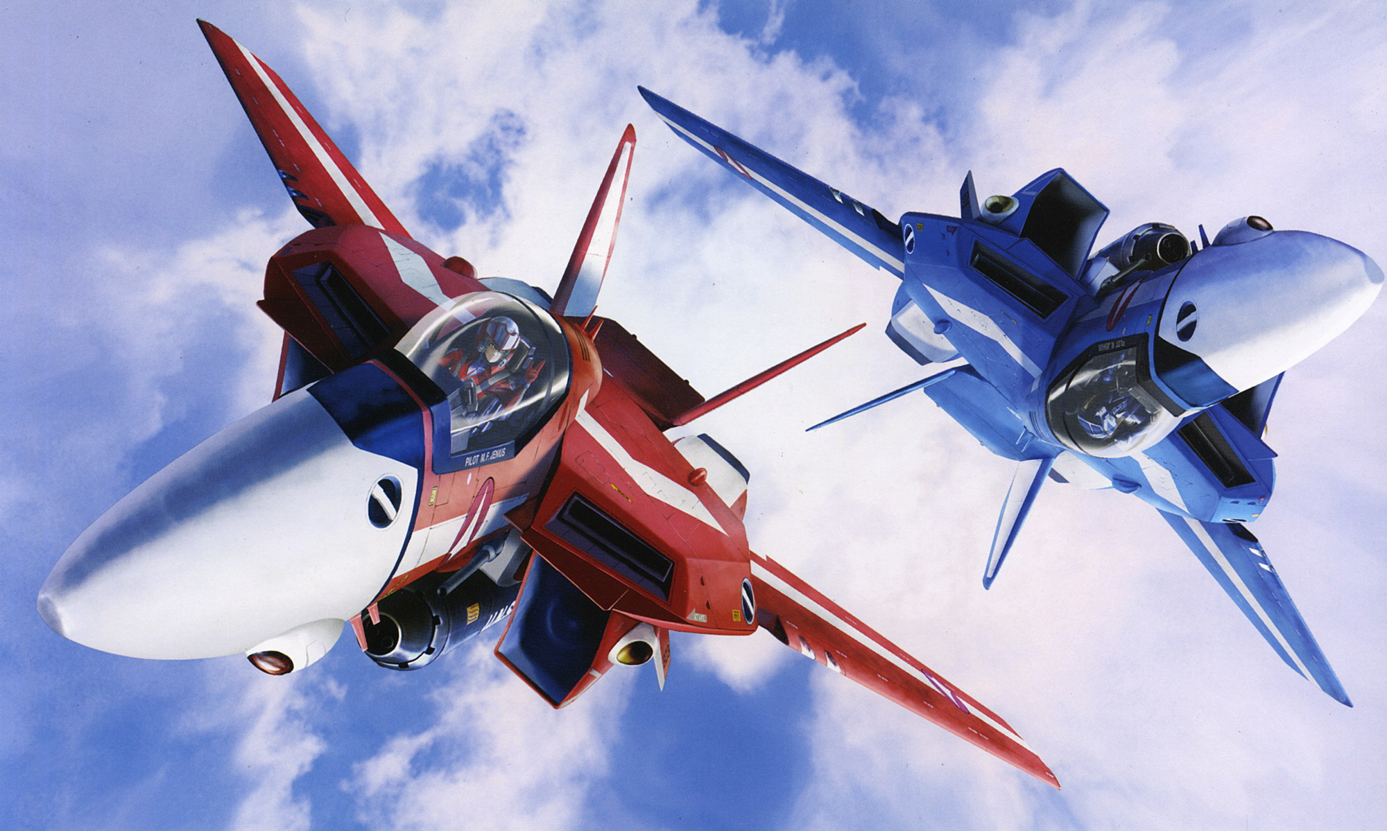Macross Anime Mecha Jet aircraft m . . 46254 HD wallpaper | Pxfuel