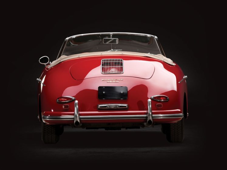 1958, Porsche, 356a, 1600, Convertible, D,  t 2 , Retro HD Wallpaper Desktop Background