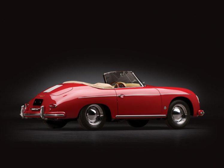 1958, Porsche, 356a, 1600, Convertible, D,  t 2 , Retro HD Wallpaper Desktop Background