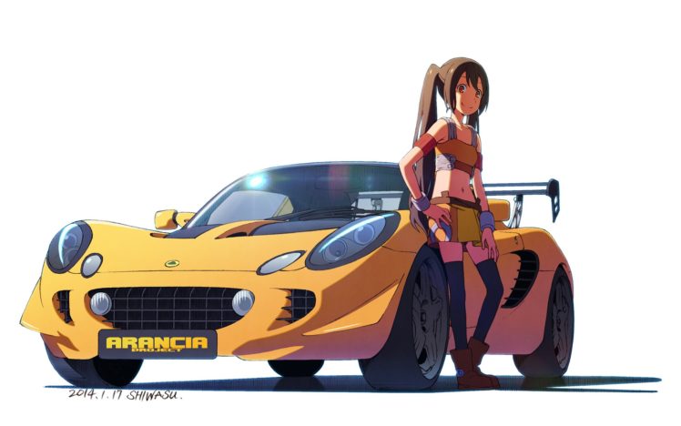 anime, Girl, And, Lotus, Elise Wallpapers HD / Desktop and Mobile  Backgrounds